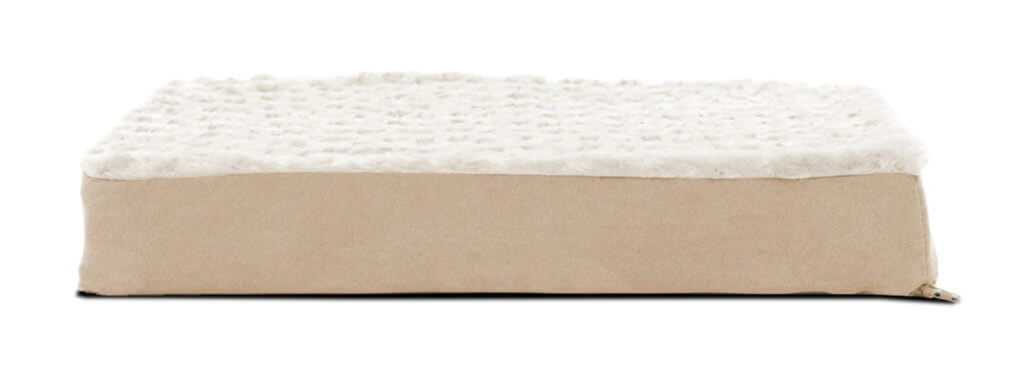 FurHaven Ultra-Plush Deluxe Mattress Bed - Side View