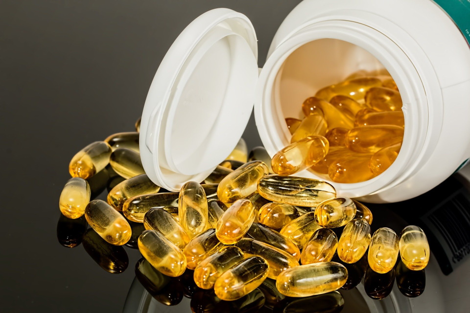 Oil supplement tablets